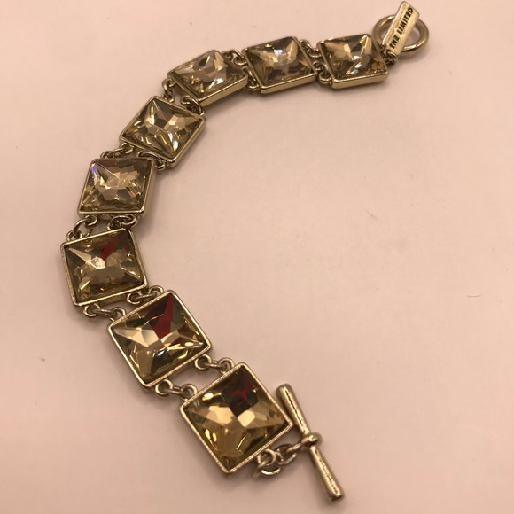 The Limited Gold-Tone & Faceted Crystal Bracelet - Picture 8 of 8